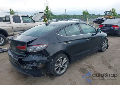 2017 Hyundai Elantra Limited from USA, damaged, VIN 5NPD84LF5HH026416